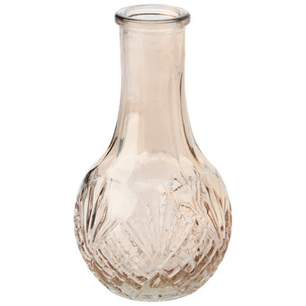 Kleine Vase mit Strukturglas