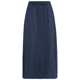 Damen Satinrock im Crinkle-Look