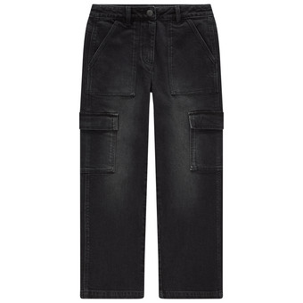 Mädchen Cargo-Jeans mit geradem Bein