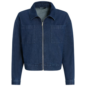 Damen Jeansjacke mir Reißverschluss