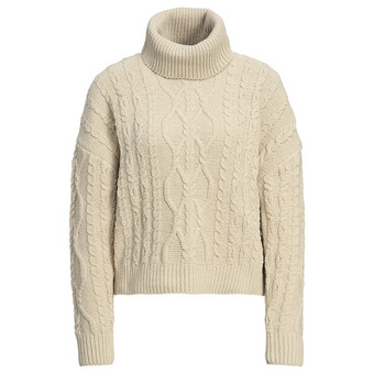Damen Strickpullover mit Rollkragen