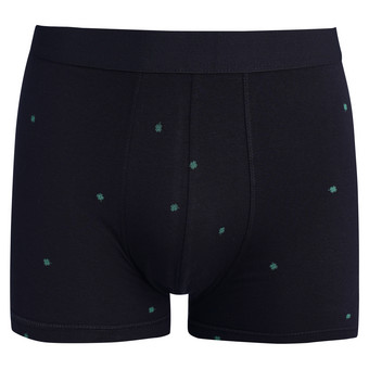 Herren Retroshorts mit Kleeblatt-Print