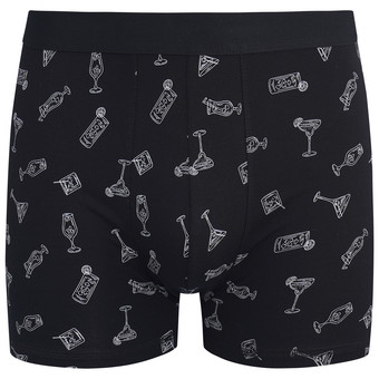 Herren Retroshorts mit Cocktail-Motiven