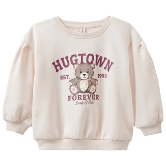 Mädchen Sweatshirt mit Bären-Print