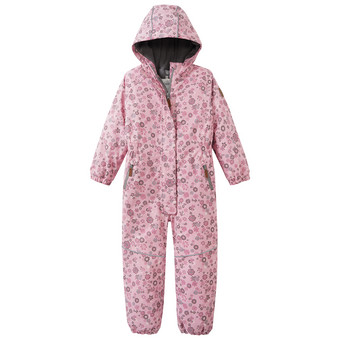 Mädchen Schneeoverall im Millefleur-Design
