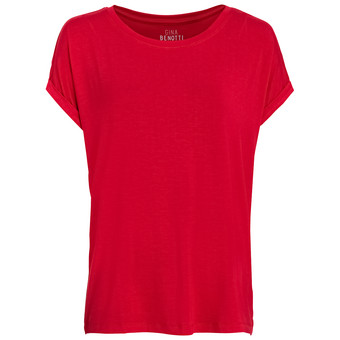 Damen T-Shirt unifarben