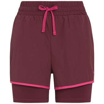 Damen Sport-Shorts zweilagig