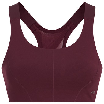 Damen Sport-Bustier unifarben