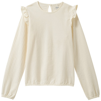 Mädchen Langarmshirt aus Bio-Baumwolle