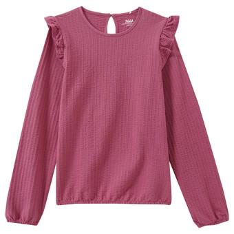 Mädchen Langarmshirt aus Bio-Baumwolle
