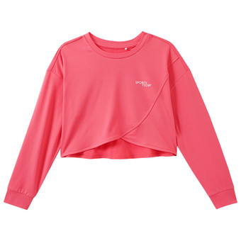 Mädchen Sport-Shirt im Lagen-Look