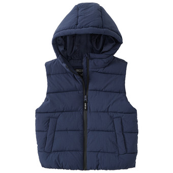Jungen Steppweste mit Kapuze