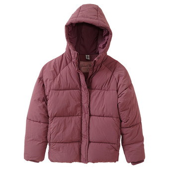 Mädchen Steppjacke mit Kapuze