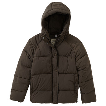Mädchen Steppjacke mit Kapuze