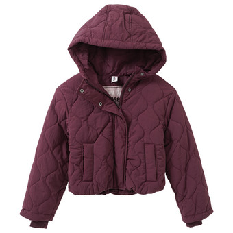 Mädchen Steppjacke mit Kapuze