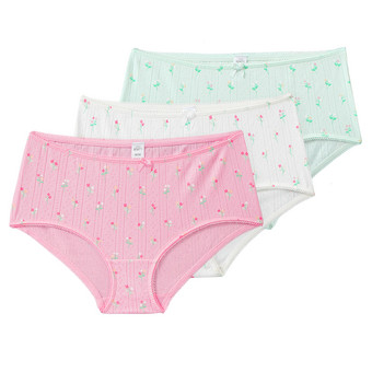 3 Damen Hipster mit Ajour-Muster