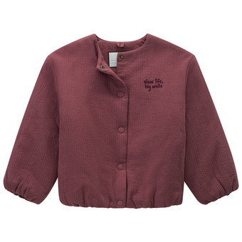 Mädchen Jacke mit Stickerei