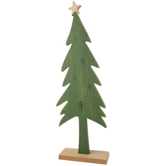 Grüne Weihnachtsbaum-Girlande Aus Baumwollfilz – Handgefertigt, Mit Füllung, Für Festliche Deko Zu Hause