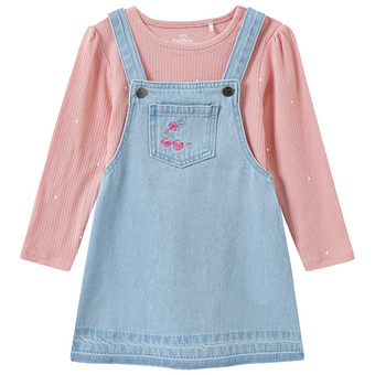 Baby Set mit Jeanskleid