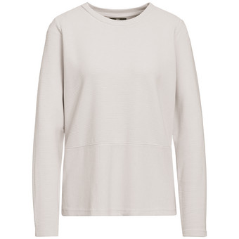 Damen Langarmshirt in strukturierter Qualität