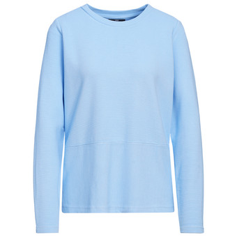 Damen Langarmshirt in strukturierter Qualität