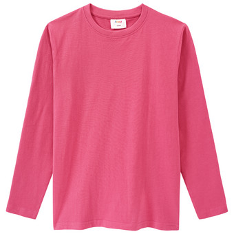 Mädchen Langarmshirt im Basic-Look