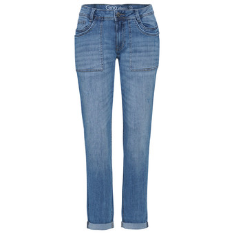 Damen Boyfriend-Jeans im Five-Pocket-Style