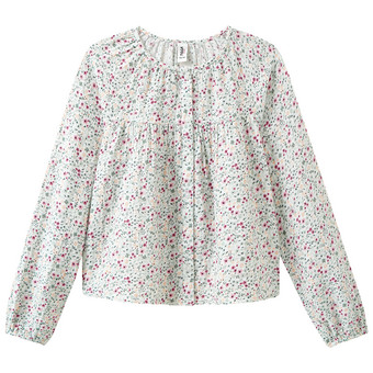 Mädchen Musselinbluse aus Bio-Baumwolle