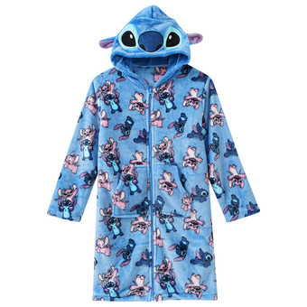 Disney Stitch Bademantel mit Reißverschluss