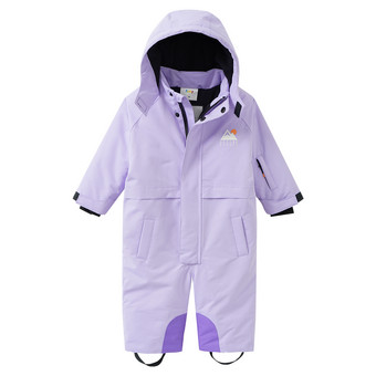 Baby Schneeoverall in Unifarben