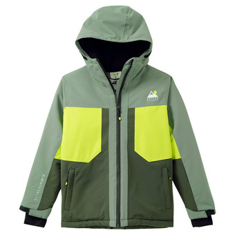 Sneeuwjas voor kinderen met colour blocking
