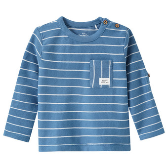 Baby Langarmshirt mit Struktur-Optik