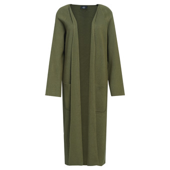 Damen Strickjacke lang geschnitten