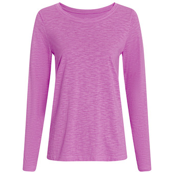 Damen Langarmshirt mit Flammgarn