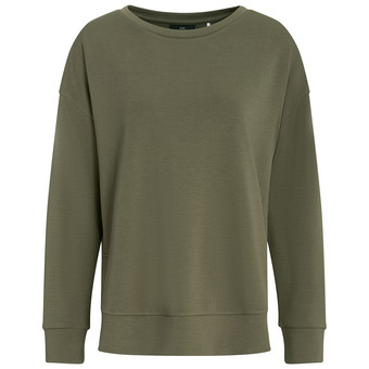 Damen Sweatshirt aus Modal-Mix