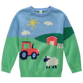 Jungen T-Shirt mit Allover-Motiv