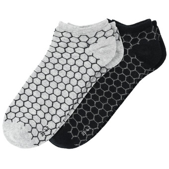2 Paar Herren Sneaker-Socken im Set