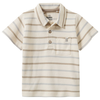 Baby Poloshirt mit Streifen