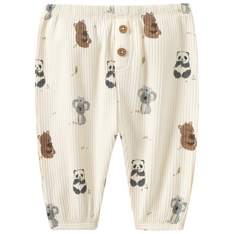 Newborn Hose mit Tier-Allover