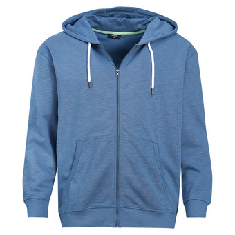Herren Sweatjacke in Unifarben