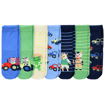 7 Paar Jungen Socken im Set