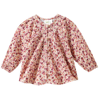 Baby Musselinbluse mit Blümchen
