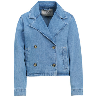 Damen Trenchjacke aus Denim