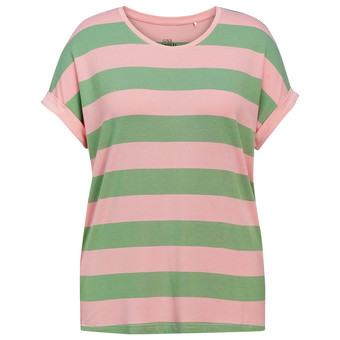 Damen T-Shirt mit überschnittenen Ärmeln