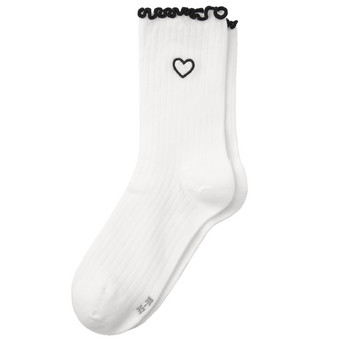 1 Paar Damen Socken mit Applikation