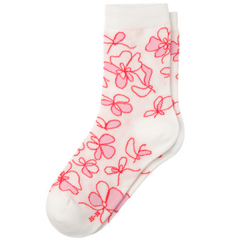 1 Paar Damen Socken mit Muster