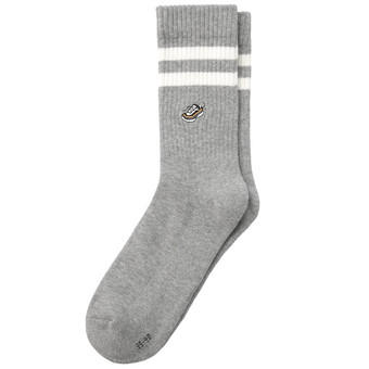 1 Paar Herren Sportsocken mit Stickerei