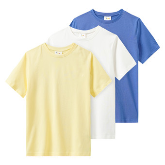 3 Jungen T-Shirts im Basic-Look