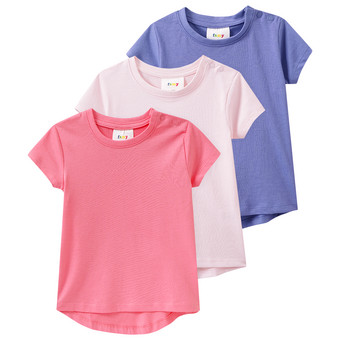 3 Baby T-Shirts im Basic-Look