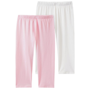 2 Mädchen Capri-Leggings im Basic-Look